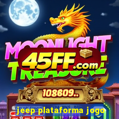 jeep plataforma jogo
